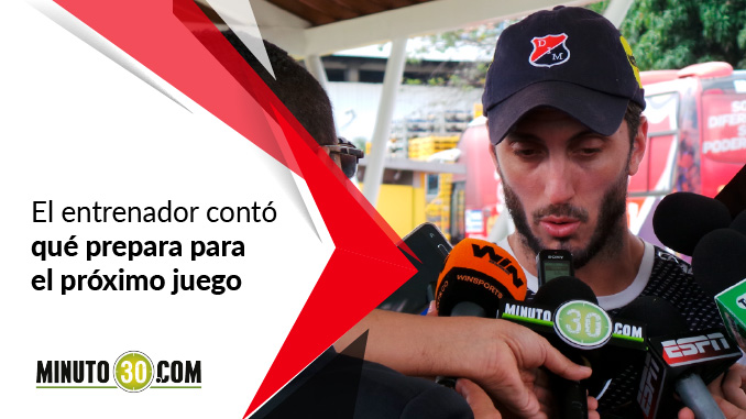 ¿Rotará Zubeldía su grupo ante Bucaramanga?, el DT responde 3 Zubeldia2