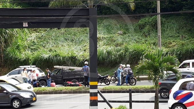 Accidente avenida Las Palmas.