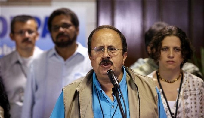 El integrante de las Farc Jesús Emilio Carvajalino, alias 'Andrés París'