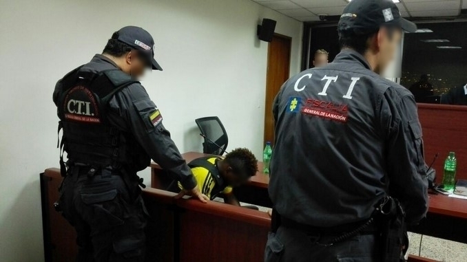 Audiencia de alias 'Negro Torres'.