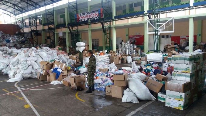A Mocoa llegaron ayudas humanitarias donadas por habitantes de Urabá
