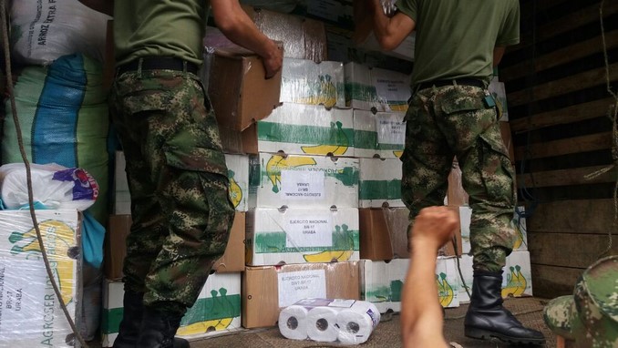 A Mocoa llegaron ayudas humanitarias donadas por habitantes de Urabá