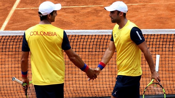 ¡Histórico triunfo! Cabal y Farah ponen la serie 2-1 ante Chile en la Copa Davis 1 cabal_farah