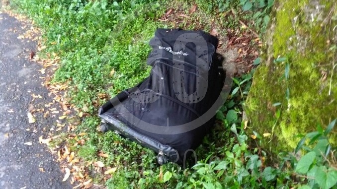 Cadáver encontrado dentro de una maleta en Envigado.