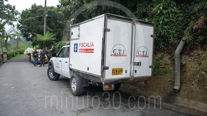 Cadáver encontrado dentro de una maleta en Envigado.