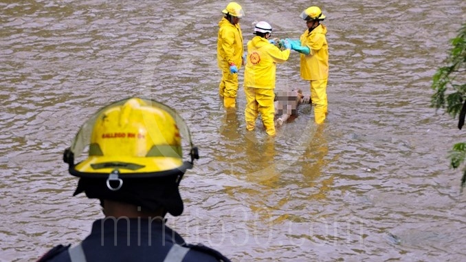 Cadáver encontrado en el río en Bello.