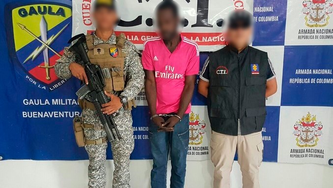 Armada capturó a dos presuntos extorsionistas en Buenaventura