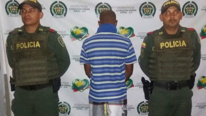 Hombre de 18 años capturado en Apartadó.