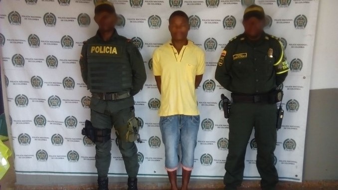 Capturado en el municipio de Tadó.