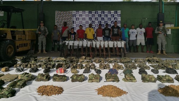 Cayeron 15 presuntos integrantes del 'Clan del Golfo' en el Chocó