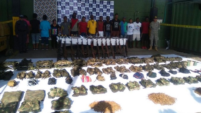 Cayeron 15 presuntos integrantes del 'Clan del Golfo' en el Chocó