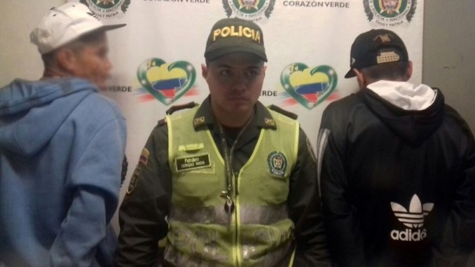 Los capturaron cuando agredían con arma blanca a un ciudadano en San Javier 1 Capturados en San Javier.
