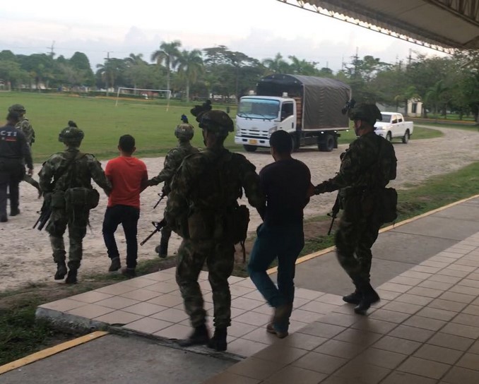 Cayeron cinco presuntos integrantes del Eln en Arauca