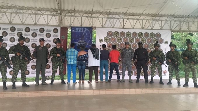 Cayeron cinco presuntos integrantes del Eln en Arauca