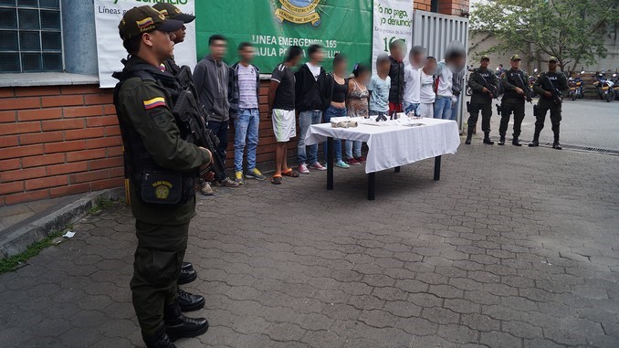 Capturados 21 presuntos integrantes de la banda 'Nuevo México'.