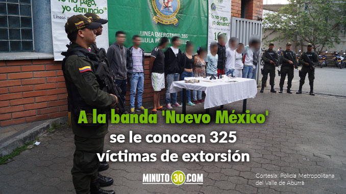 Capturados 21 presuntos integrantes de la banda 'Nuevo México'.