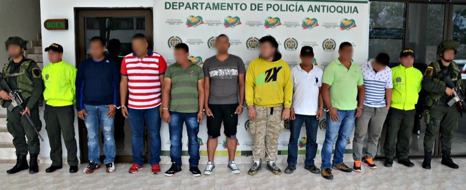 Capturados por minería ilegal en Buriticá.