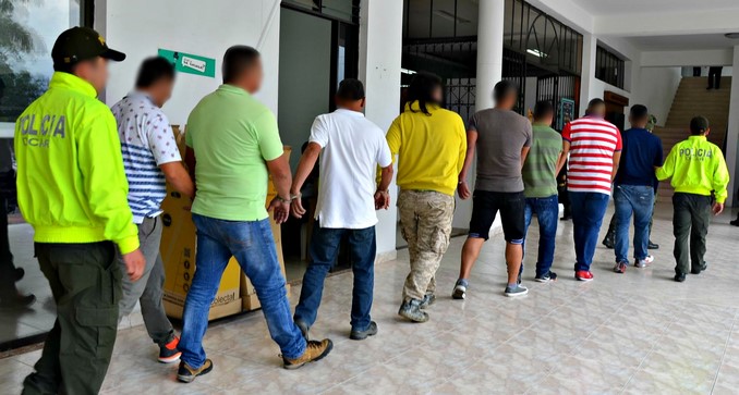 Capturados por minería ilegal en Buriticá.
