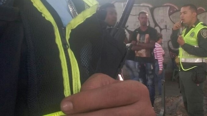 Capturados por el robo de un celular.