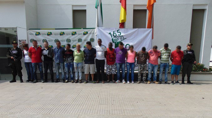 Capturan a 15 presuntos integrantes del 'Clan del Golfo'. Dos de los detenidos son concejales de Chigorodó