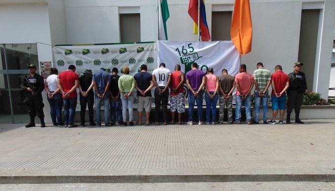 Capturan a 15 presuntos integrantes del 'Clan del Golfo'. Dos de los detenidos son concejales de Chigorodó