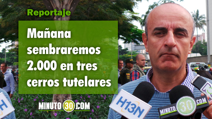 Oscar Hoyos - Secretario de Medio Ambiente Medellín. Foto/Minuto30