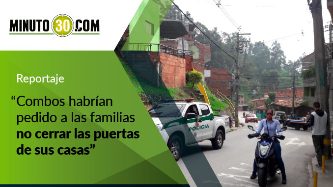 Una de los sectores afectados por los enfrentamientos. Foto/minuto30