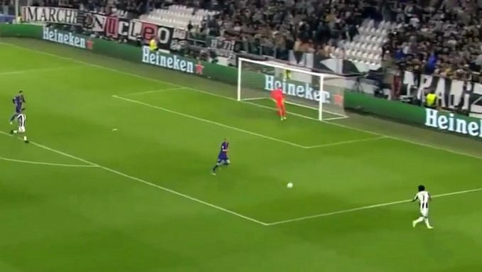 VIDEO: ¡Cuadrado está! Con asistencia de ‘Neco’, Juventus abrió el marcador ante el Barcelona