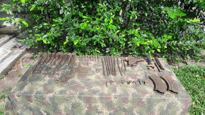 Ejército ubicó un depósito con accesorios para armas en el Meta. Pertenecía a 'los Puntilleros'