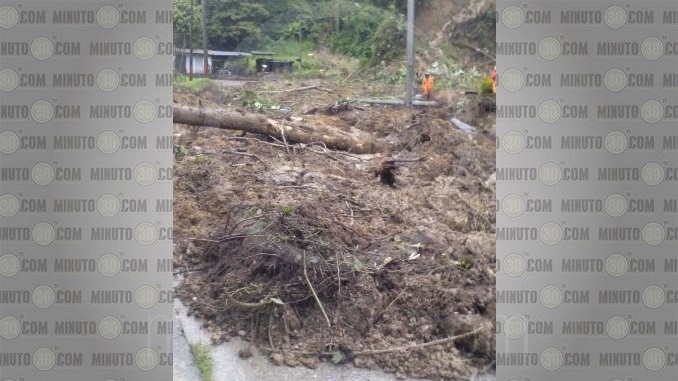 Deslizamientos en Manizales.