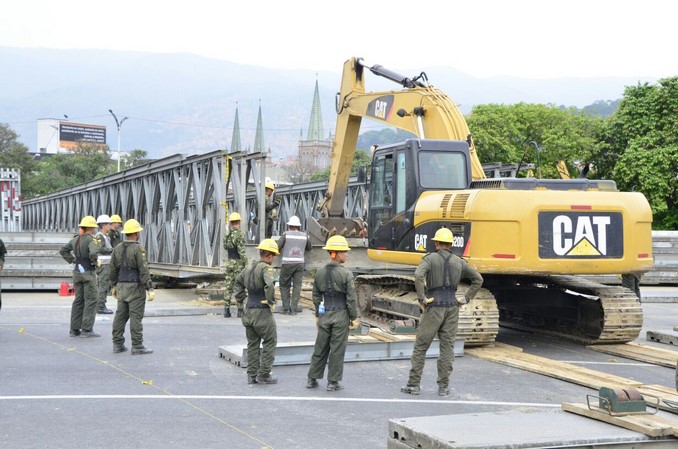 desmonte puentes militares