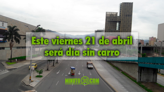 Nuevo día sin carro en Medellín, la medida incluye motos