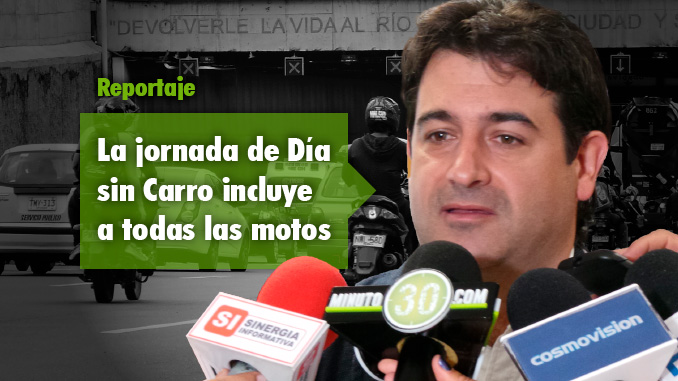 Este viernes sacar su carro le puede costar una multa de hasta 15 Salarios Mínimos