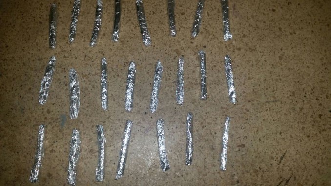 Droga incautada en San Javier.