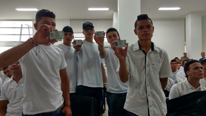 En el Oriente antioqueño 150 jóvenes víctimas recibieron su libreta militar