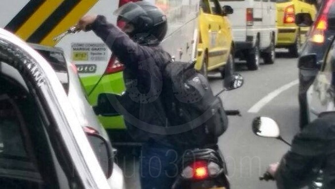 Fletero en la carrera 70.