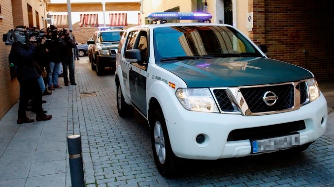 Vehículo de la Guardia Civil Española.