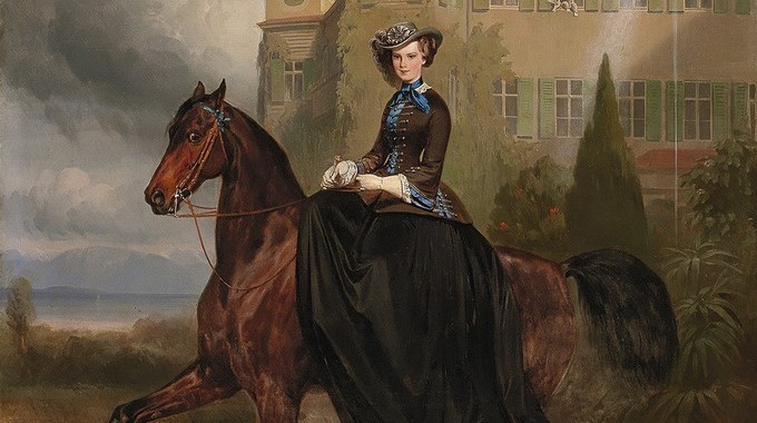 Subastado por 1,54 millones un cuadro regalado por Sisi a Francisco José