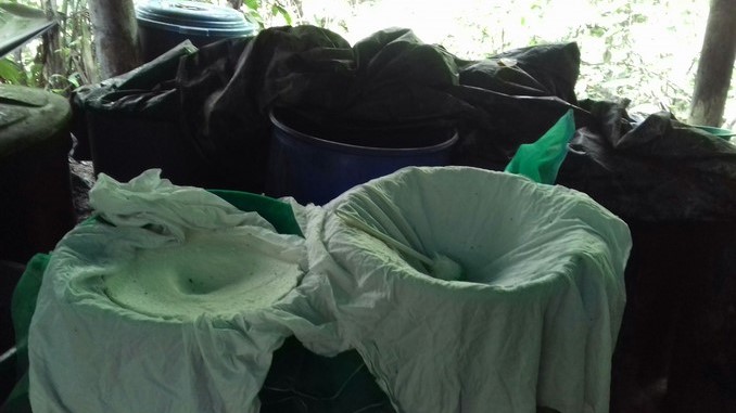 Laboratorio del 'Clan del Golfo' destruido en Turbo.