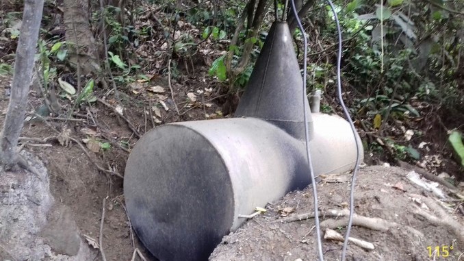Laboratorio del 'Clan del Golfo' destruido en Turbo.