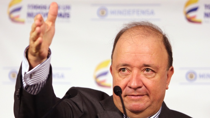 El ministro de Defensa, Luis Carlos Villegas. EFE/Archivo