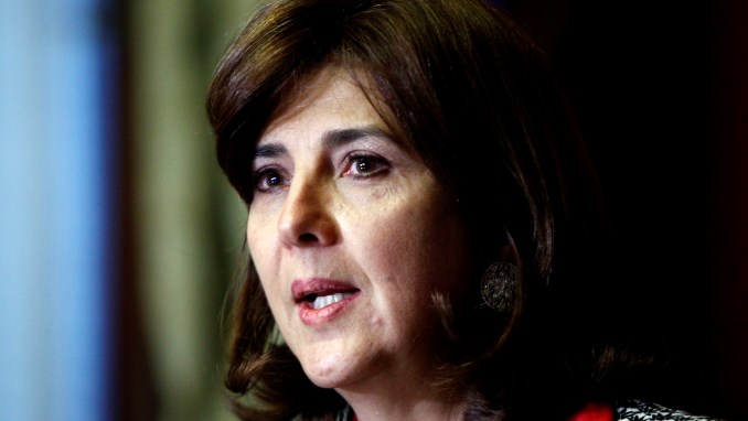 La canciller María Ángela Holguín