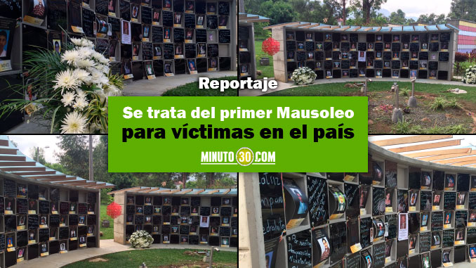 Este es el nuevo Mausoleo para las víctimas. Foto/Minuto30