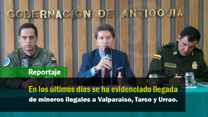 Gobernador Luis Pérez, en rueda de prensa tras Consejo de Seguridad. Foto/Minuto30