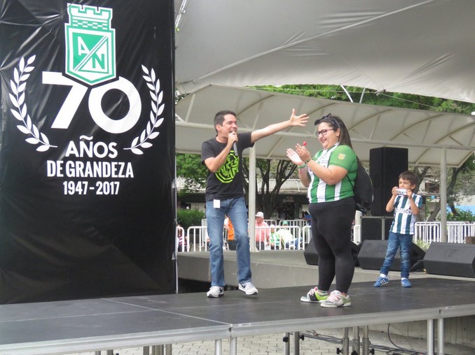 FOTOS: Nacional festejó sus 70 de años de existencia junto a la hinchada 3 nacional 70 a%C3%B1os 1