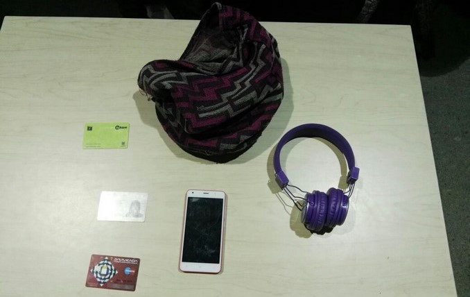 Objetos recuperados.