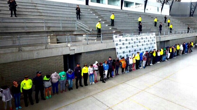 Operativo contra 'ollas de vicio' en Rionegro.