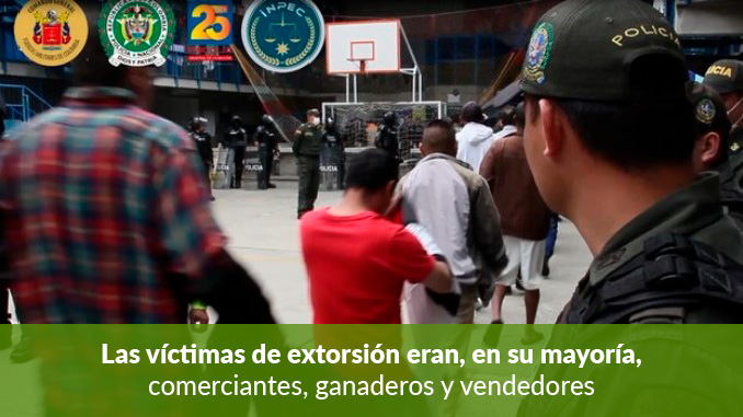 Megaoperativo en 10 cárceles del país deja 201 personas identificadas como presuntas extorsionistas