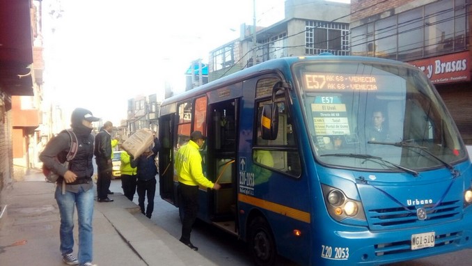 Operativos de la Policía en la Localidad de Usme.