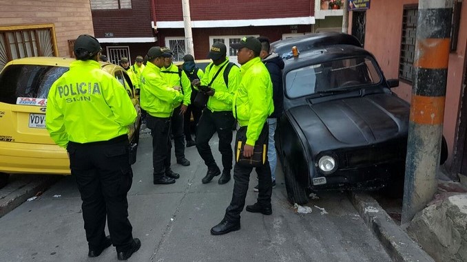 Operativos de la Policía en la Localidad de Usme.
